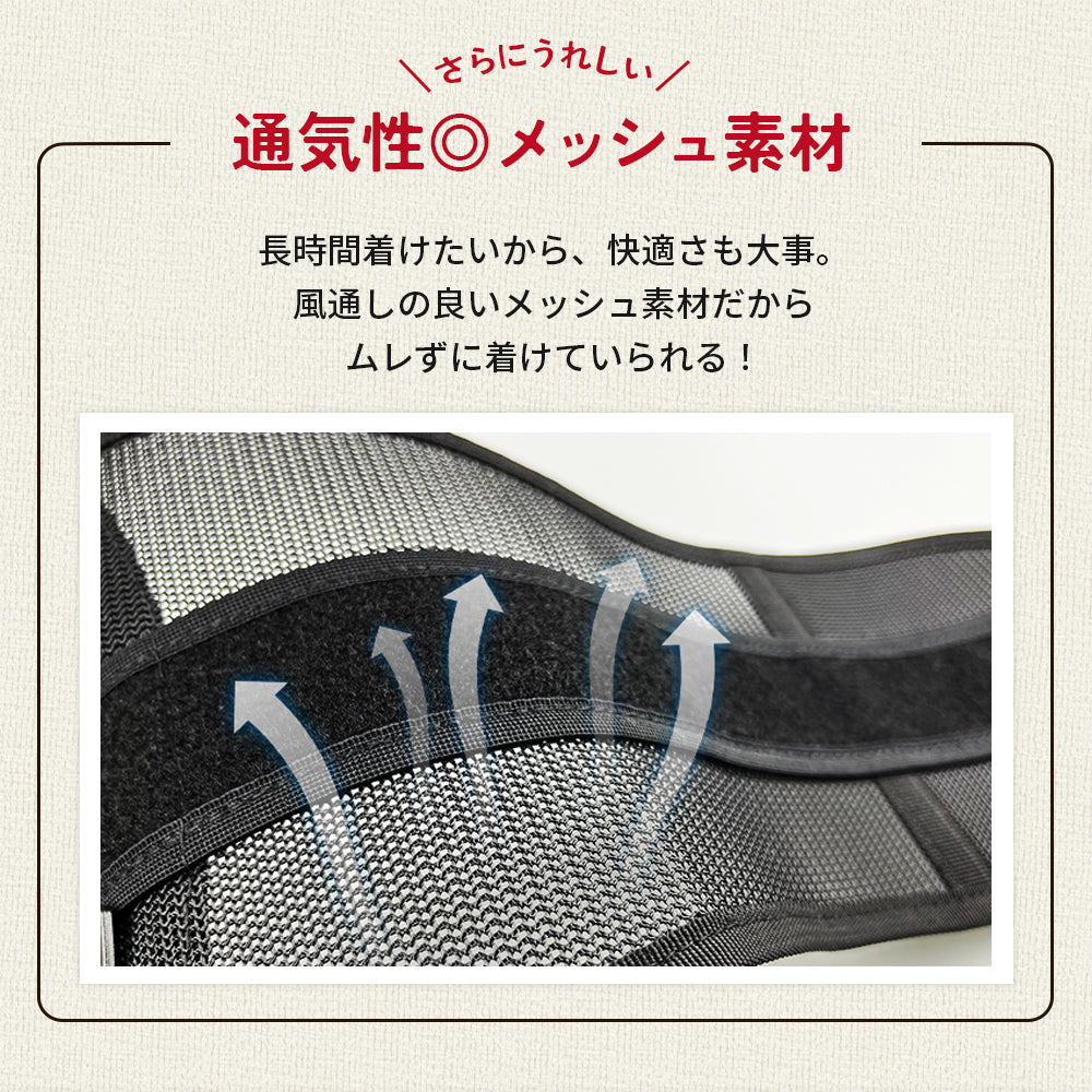 腰&骨盤サポートベルト 腰ぐっと