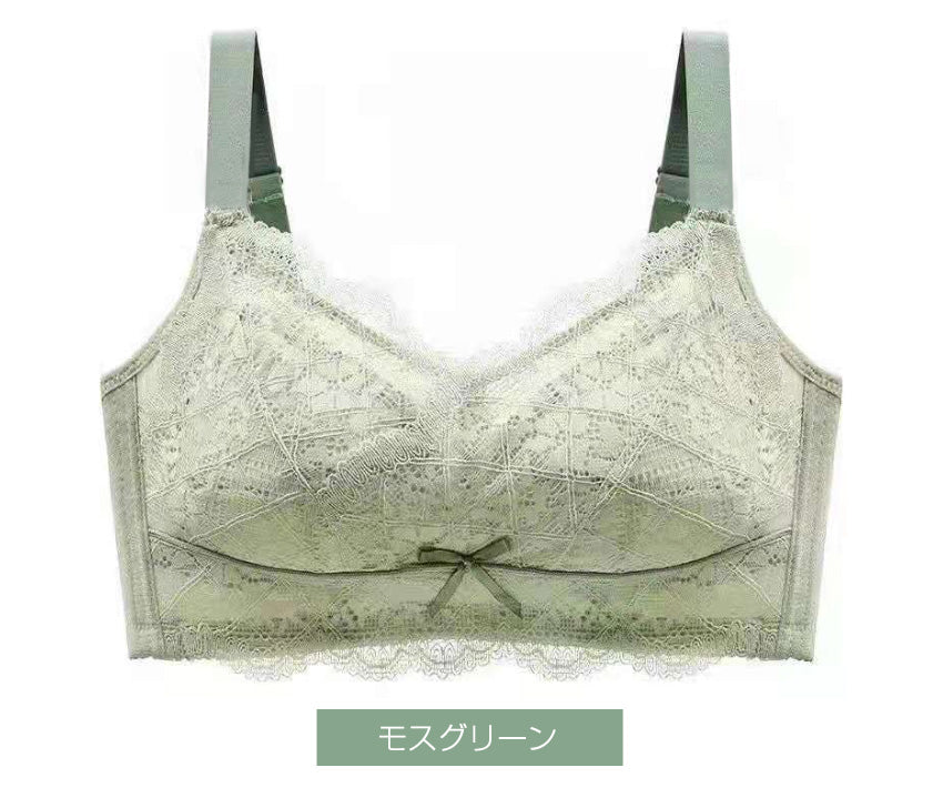 胸を小さく見せるブラ 薄くて涼しい ノンワイヤー