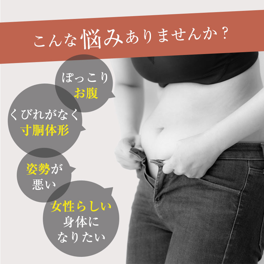 ウエストニッパー コルセット ホック付きタイプ