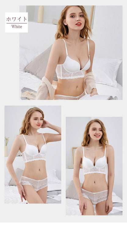背中開きブラジャー 立体カップ シームレス ノンワイヤー