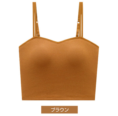 カップ付きキャミソール 立体カップ