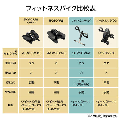 折りたたみフィットネスバイク