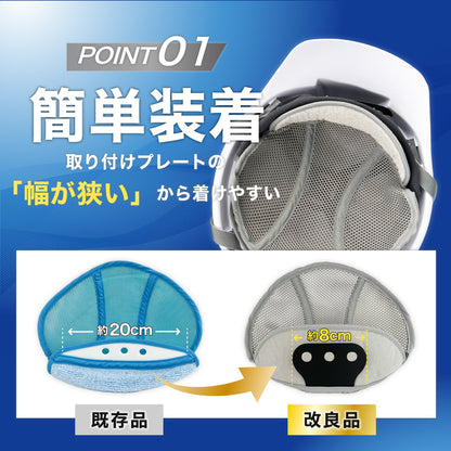 ヘルメットインナー 汗タレーヌ