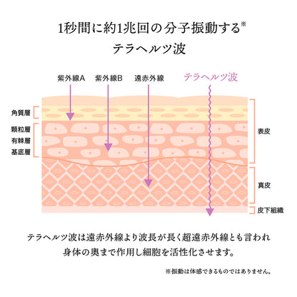 選べる3タイプ！テラヘルツかっさ 高純度99.999%
