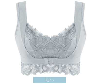美乳ナイトブラ アンダーベルト ノンワイヤー セットショーツあり