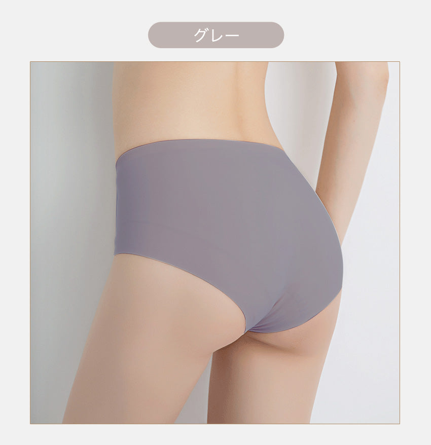 シームレス ショーツ レディース  シームレスパンツ 綿 サポート ハイウエスト レース セット 深め 深ばき 股上深め 鼠径部 締め付けない 単品 スタンダード 送料無料