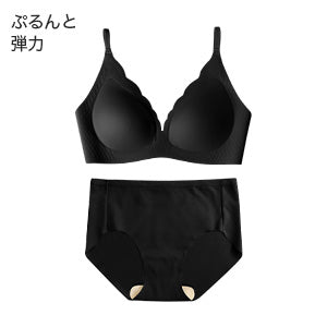 Braria お肌のごちそう下着 ブラ・ショーツセット