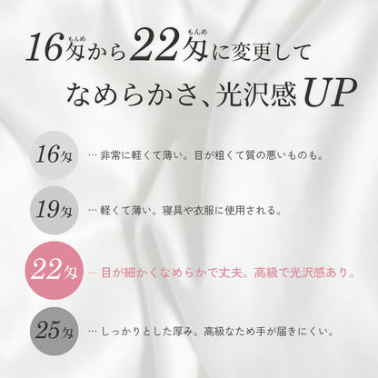 シルク100% ヘアゴム シュシュ 10カラー 4タイプ