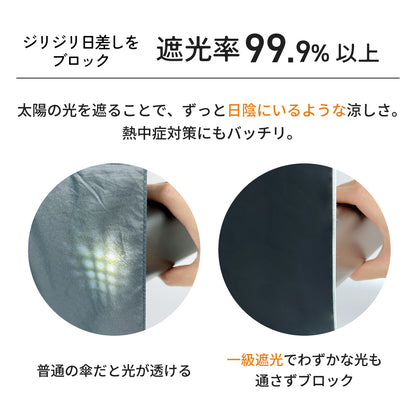 超軽量＆コンパクト 折りたたみ日傘 晴雨兼用