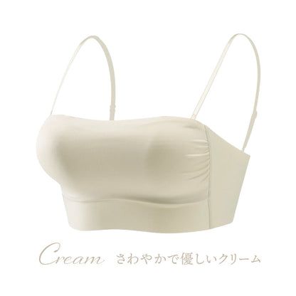 胸を小さく見せるブラ 背中見せタイプ 薄くて涼しい ノンワイヤー