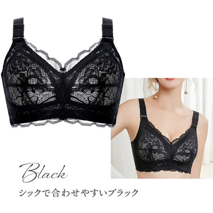胸を小さく見せるブラ  薄くて涼しい ノンワイヤー