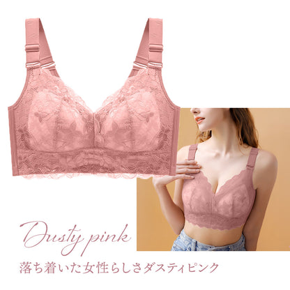 胸を小さく見せるブラ 薄くて涼しい ノンワイヤー