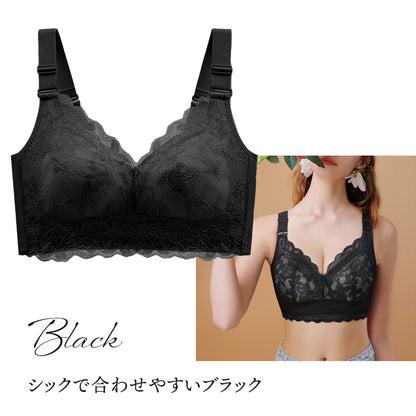 胸を小さく見せるブラ 薄くて涼しい ノンワイヤー