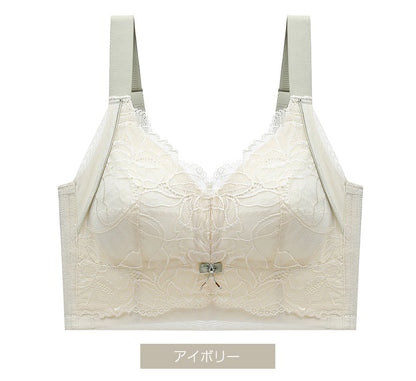 胸を小さく見せるブラ 超脇高 7段ホック ノンワイヤー