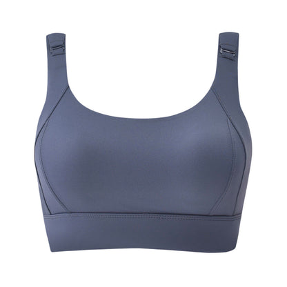 胸を小さく見せるブラ スポーツブラ ノンワイヤー 2wayストラップ