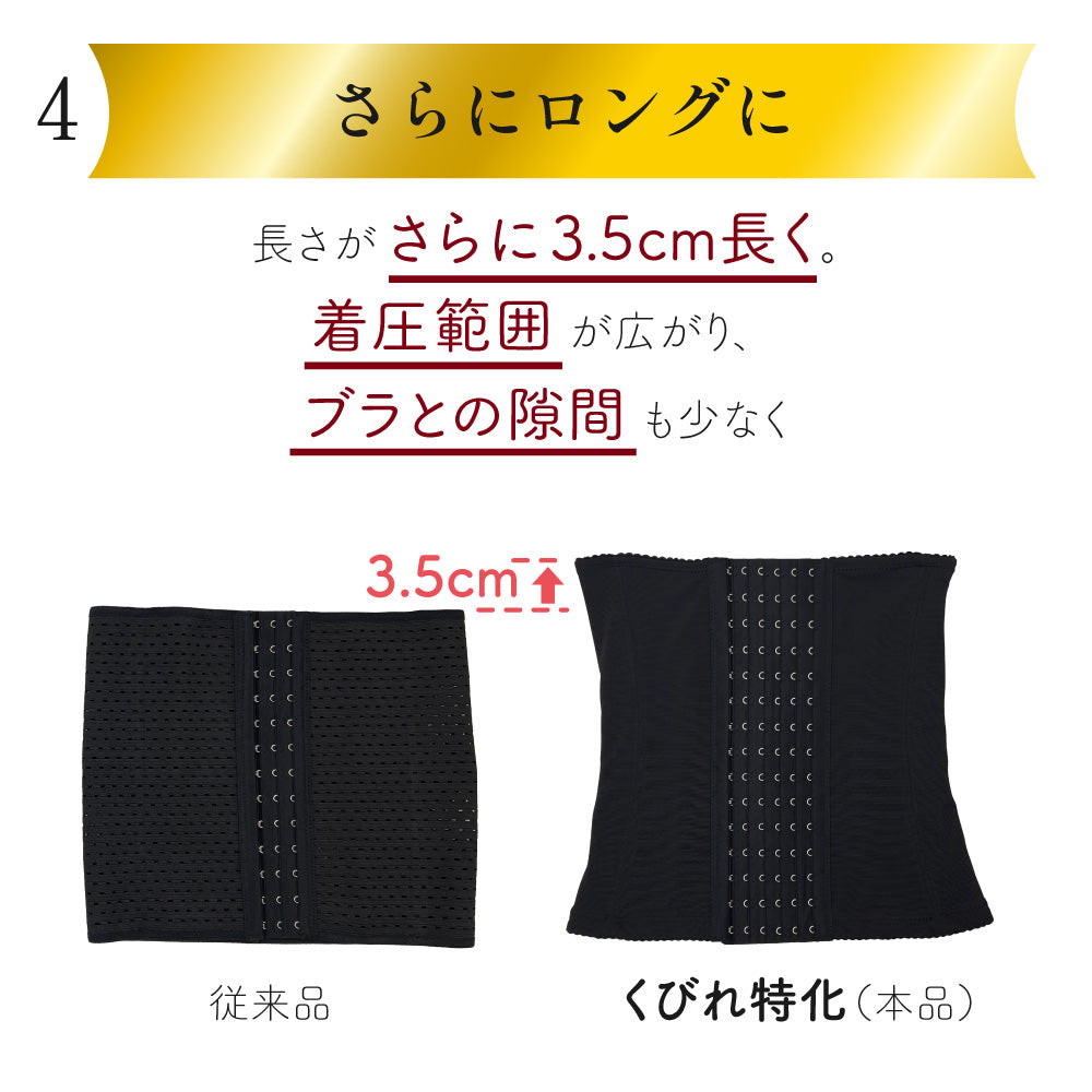 レヴェイユコルセット グレー コルセット くびれ 大きいサイズ ウエストニッパー ボディ